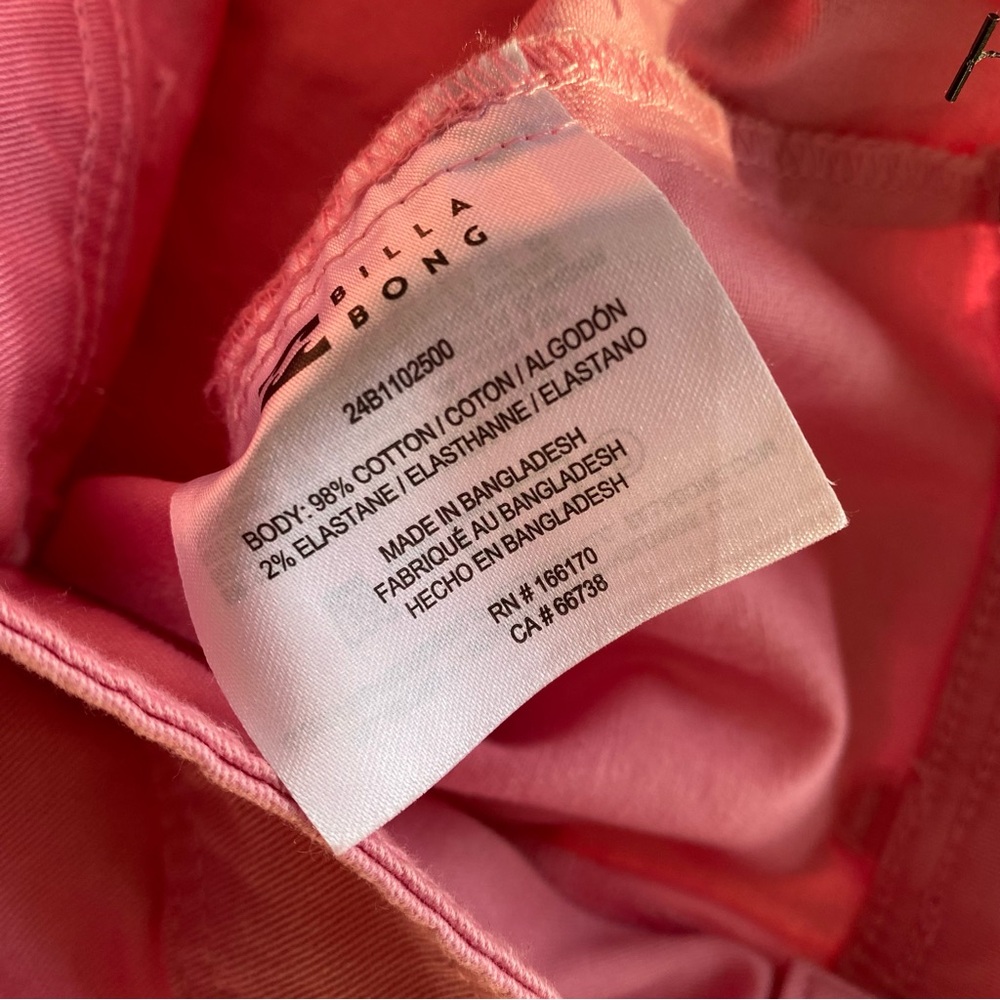 BILLABONG Pink Side Kick High Waist Wide Leg Pants! 💗 - Picture 14 of 16